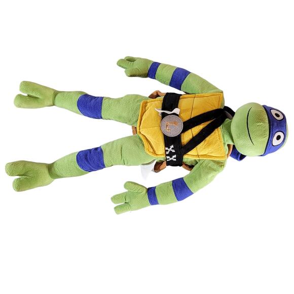 TMNT Mutant Mayhem Plush Leonardo Set 2 Ninja Turtle 26" Stuffed CollectibleToys - Picture 6 of 11